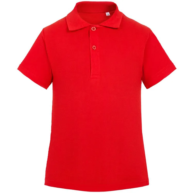 Рубашка поло детская Virma Kids, красная арт.11575.50
