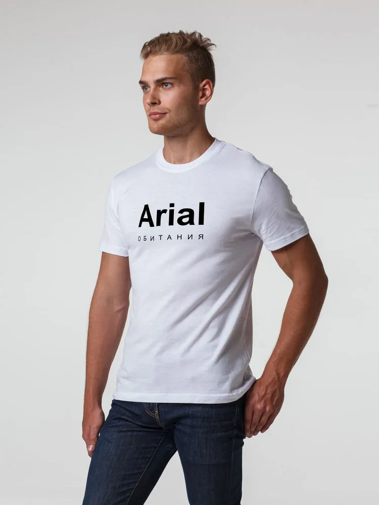 Футболка Arial обитания, белая арт.71926.60