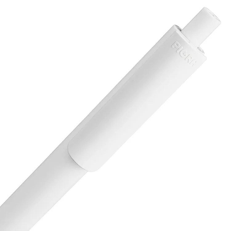 Ручка шариковая Pigra P03 Mat, белая арт.11583.60
