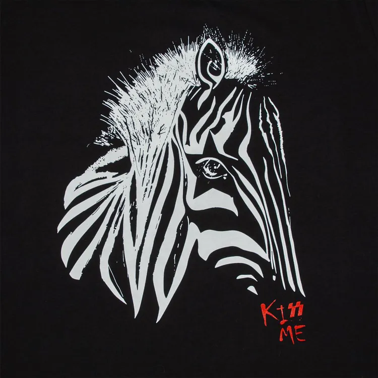 Толстовка женская &laquo;Арт-рокстар. Kiss Me&raquo;, черная арт.70356.30