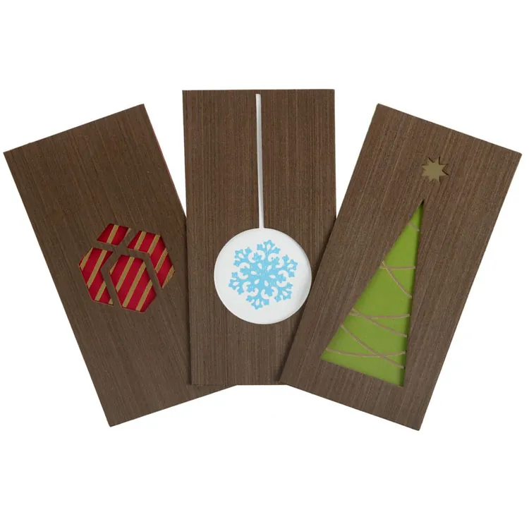Открытка Season's Greetings, с изображением подарка арт.11584.03