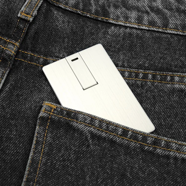 Флешка Platinum Card, 32 Гб, серебристая арт.3422.02