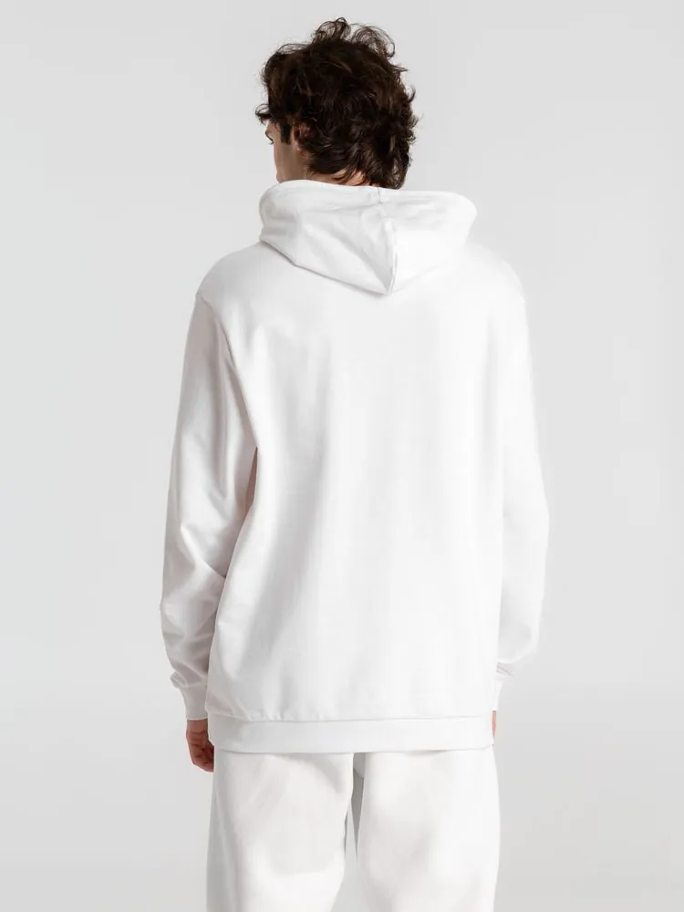 Толстовка с капюшоном унисекс Hoodie, белая арт.WU03W001