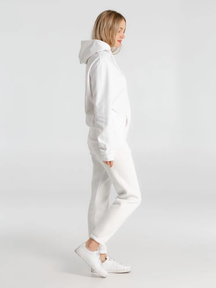Толстовка с капюшоном унисекс Hoodie, белая арт.WU03W001