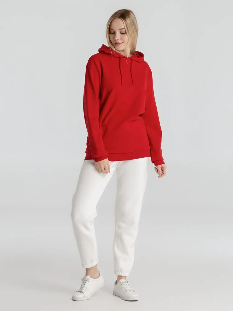 Толстовка с капюшоном унисекс Hoodie, красная арт.WU03W004