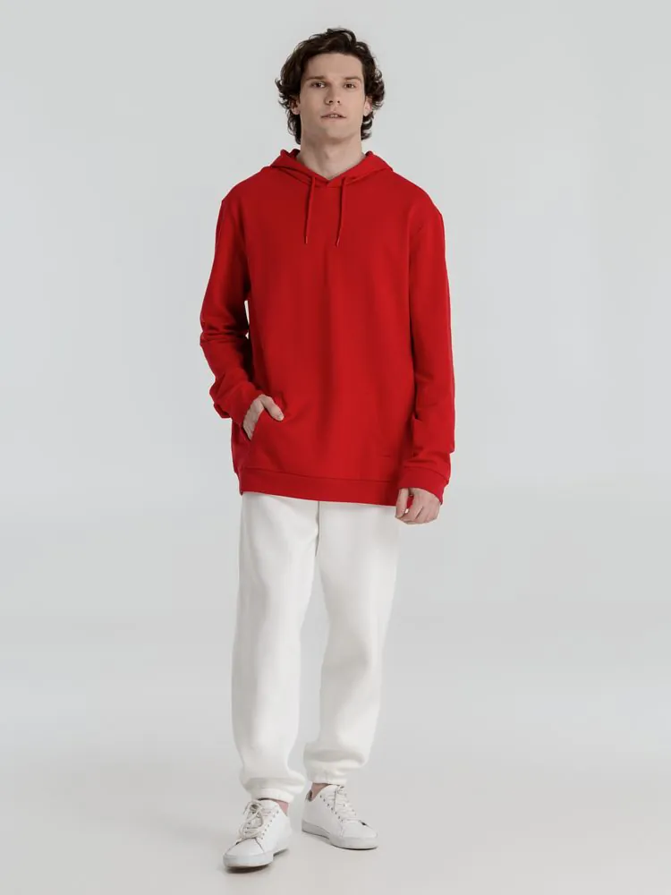 Толстовка с капюшоном унисекс Hoodie, красная арт.WU03W004