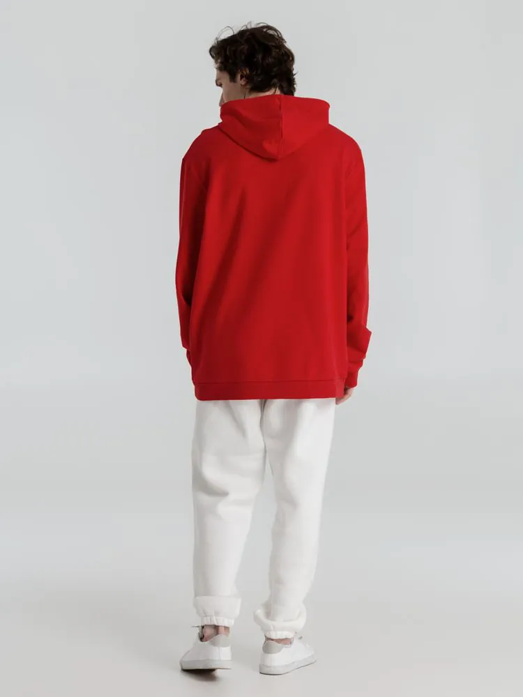 Толстовка с капюшоном унисекс Hoodie, красная арт.WU03W004