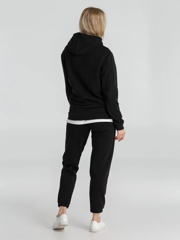 Толстовка с капюшоном унисекс Hoodie, черная арт.WU03W005