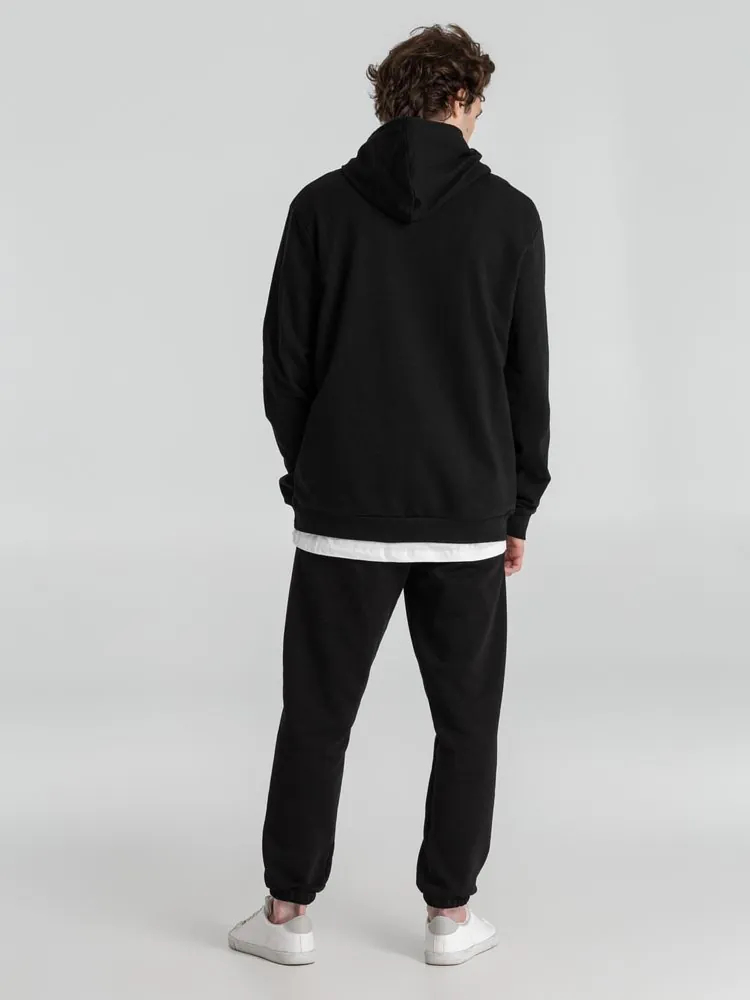 Толстовка с капюшоном унисекс Hoodie, черная арт.WU03W005