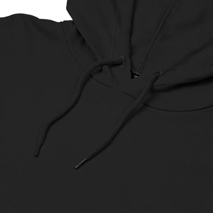 Толстовка с капюшоном унисекс Hoodie, черная арт.WU03W005
