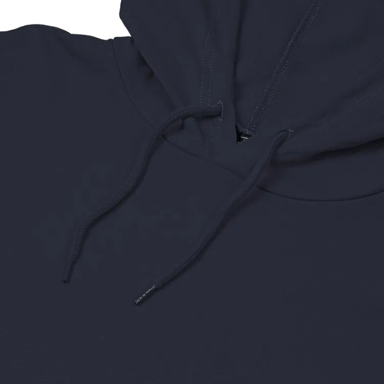 Толстовка с капюшоном унисекс Hoodie, темно-синяя арт.WU03W006