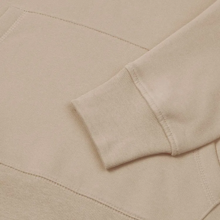Толстовка с капюшоном унисекс Hoodie, бежевая арт.WU03W123