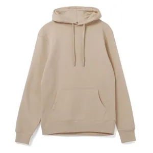 Толстовка с капюшоном унисекс Hoodie, бежевая арт.WU03W123