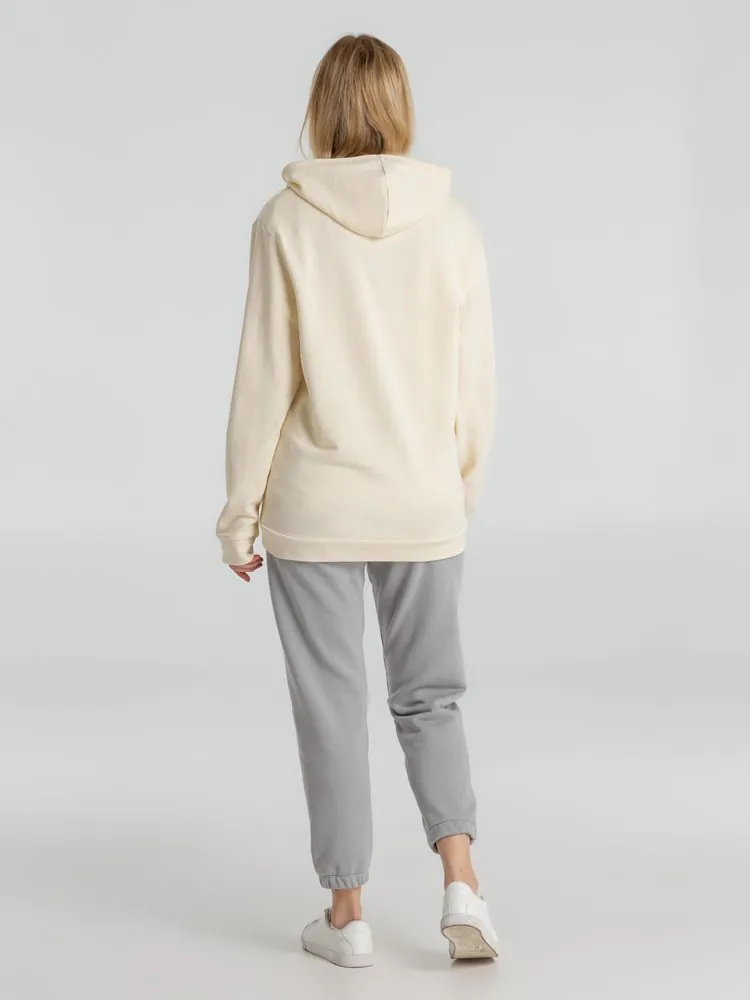 Толстовка с капюшоном унисекс Hoodie, светло-желтая арт.WU03W199