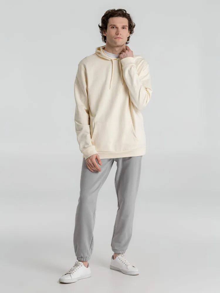 Толстовка с капюшоном унисекс Hoodie, светло-желтая арт.WU03W199