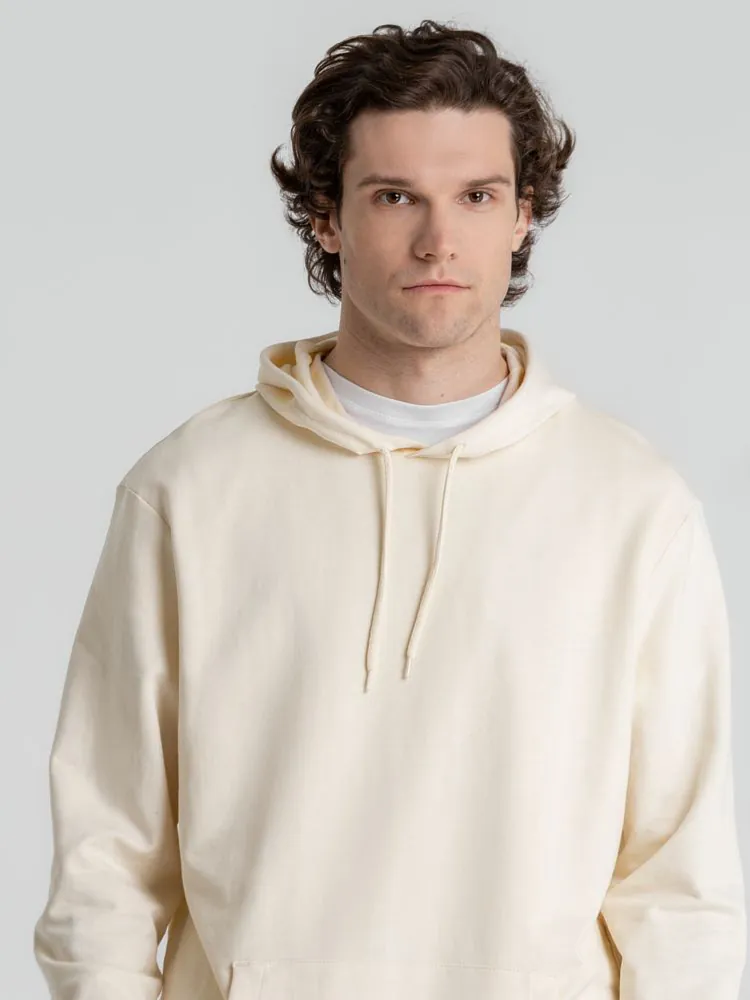 Толстовка с капюшоном унисекс Hoodie, светло-желтая арт.WU03W199