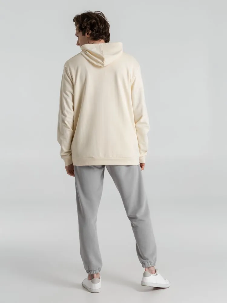 Толстовка с капюшоном унисекс Hoodie, светло-желтая арт.WU03W199