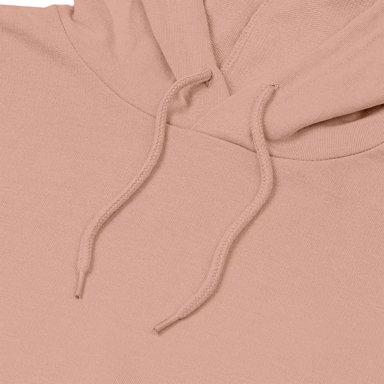Толстовка с капюшоном унисекс Hoodie, бежевая (nude) арт.WU03W307