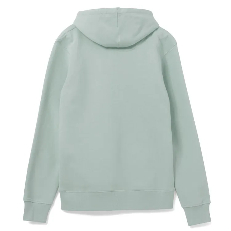 Толстовка с капюшоном унисекс Hoodie, серо-зеленая арт.WU03W502