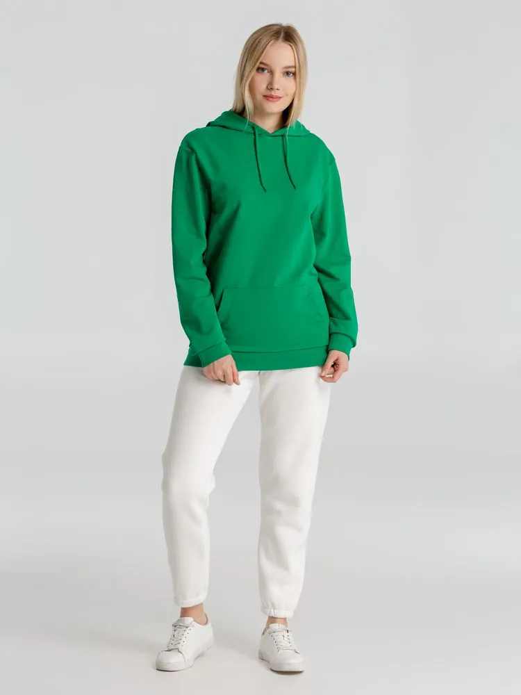 Толстовка с капюшоном унисекс Hoodie, зеленая арт.WU03W520