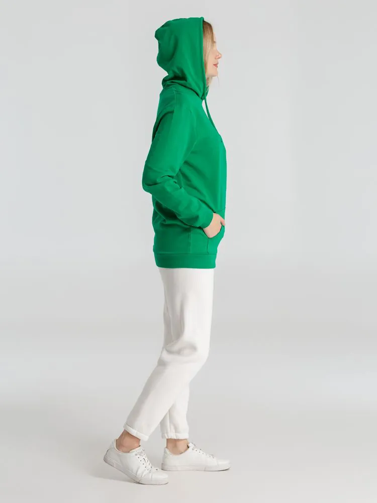 Толстовка с капюшоном унисекс Hoodie, зеленая арт.WU03W520