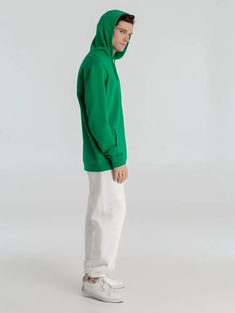 Толстовка с капюшоном унисекс Hoodie, зеленая арт.WU03W520