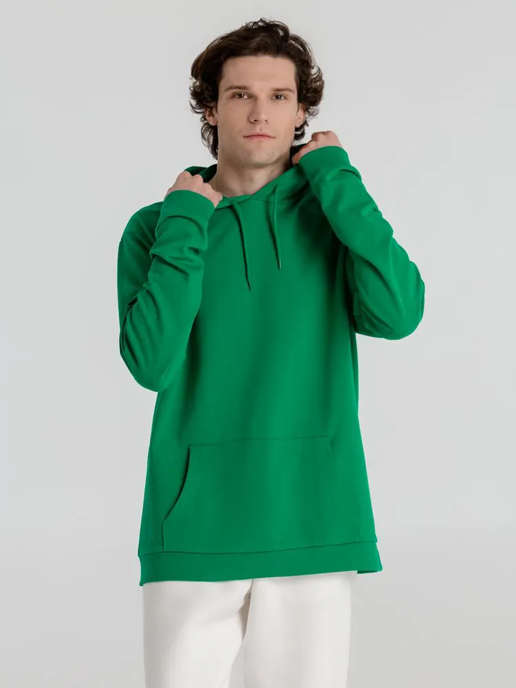 Толстовка с капюшоном унисекс Hoodie, зеленая арт.WU03W520