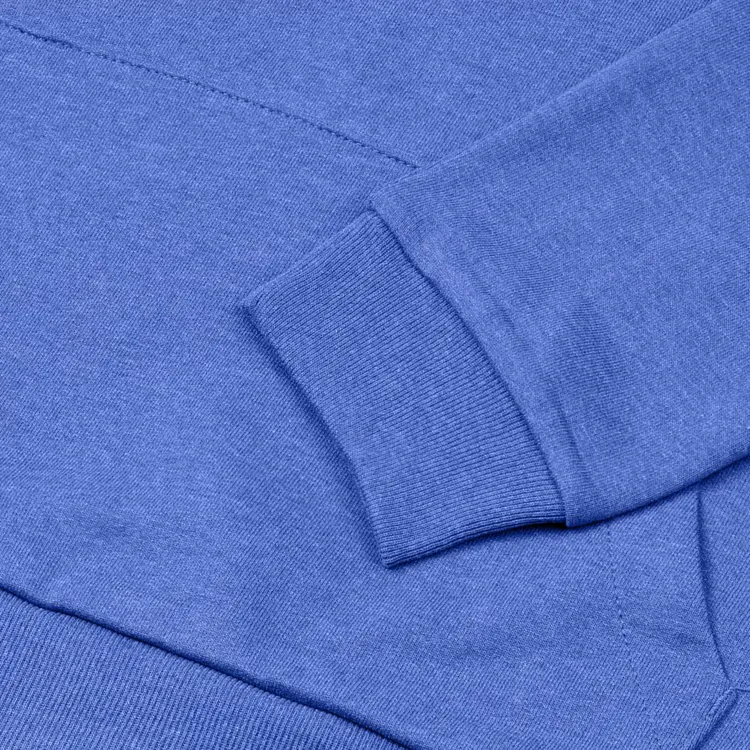 Толстовка с капюшоном унисекс Hoodie, ярко-синий меланж арт.WU03W612