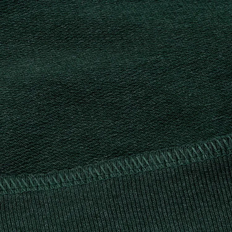 Толстовка с капюшоном унисекс Hoodie, темно-зеленый меланж арт.WU03W618