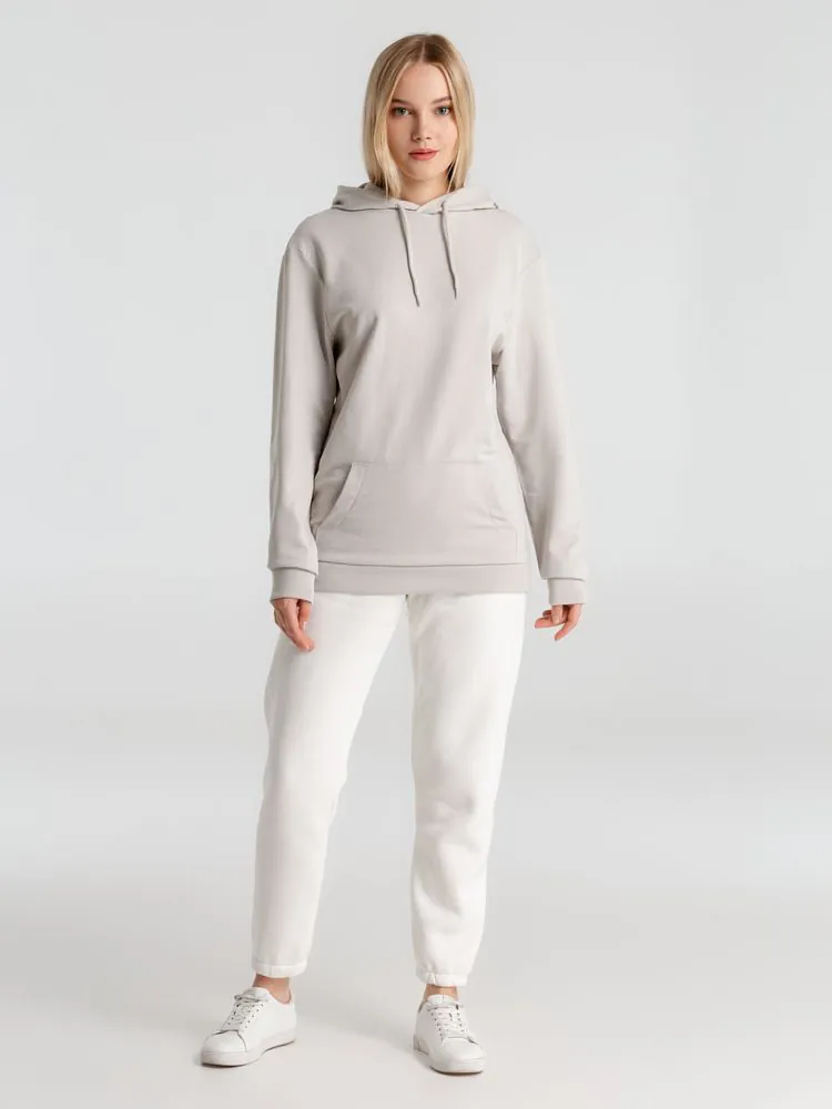 Толстовка с капюшоном унисекс Hoodie, дымчато-серая арт.WU03W672