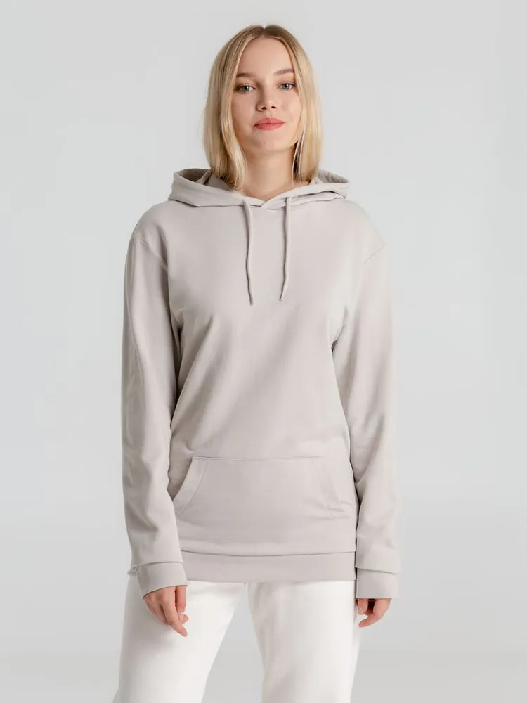 Толстовка с капюшоном унисекс Hoodie, дымчато-серая арт.WU03W672