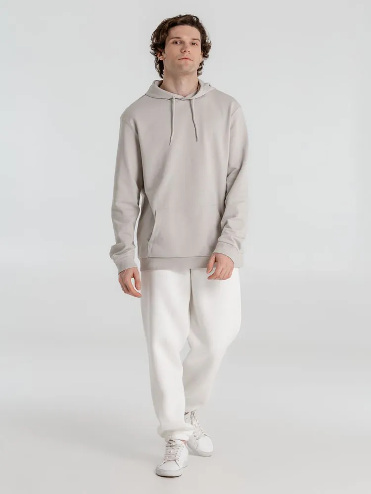Толстовка с капюшоном унисекс Hoodie, дымчато-серая арт.WU03W672