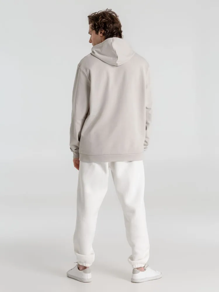 Толстовка с капюшоном унисекс Hoodie, дымчато-серая арт.WU03W672