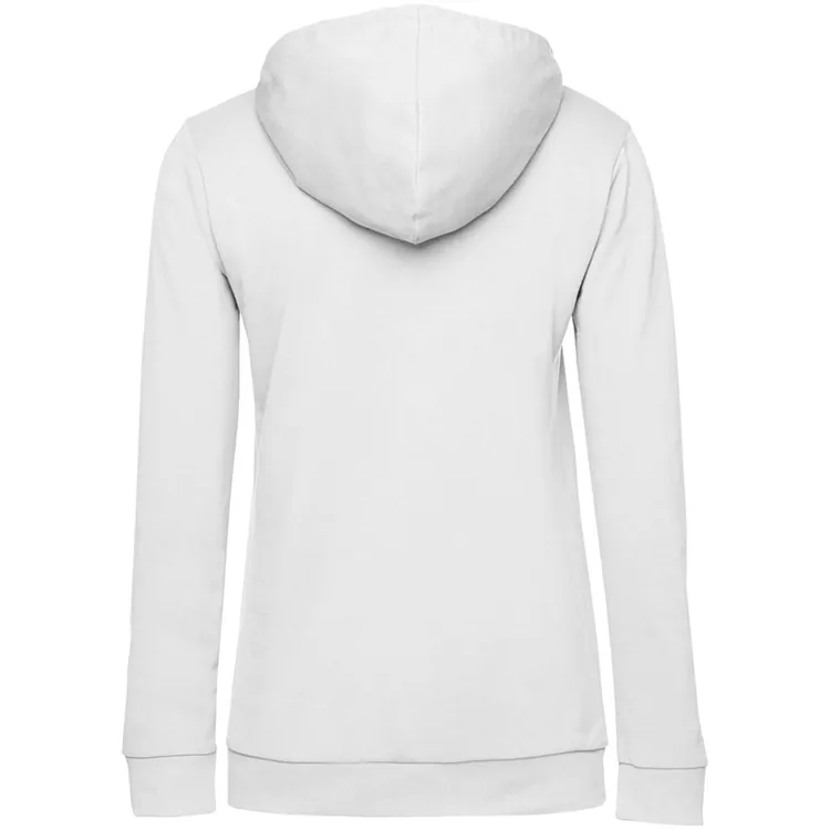 Толстовка с капюшоном женская Hoodie, белая арт.WW04W001