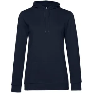 Толстовка с капюшоном женская Hoodie, темно-синяя арт.WW04W006