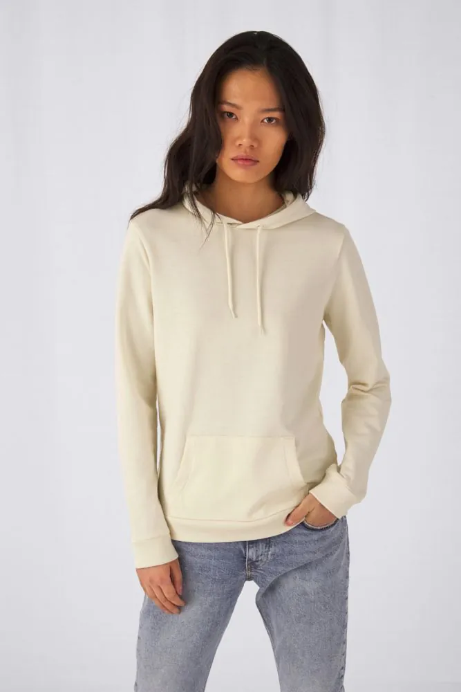 Толстовка с капюшоном женская Hoodie, светло-желтая арт.WW04W199
