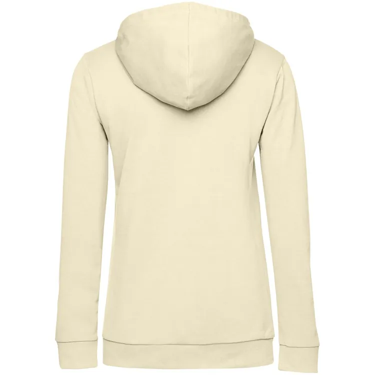 Толстовка с капюшоном женская Hoodie, светло-желтая арт.WW04W199