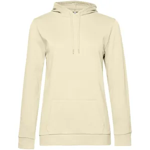 Толстовка с капюшоном женская Hoodie, светло-желтая арт.WW04W199