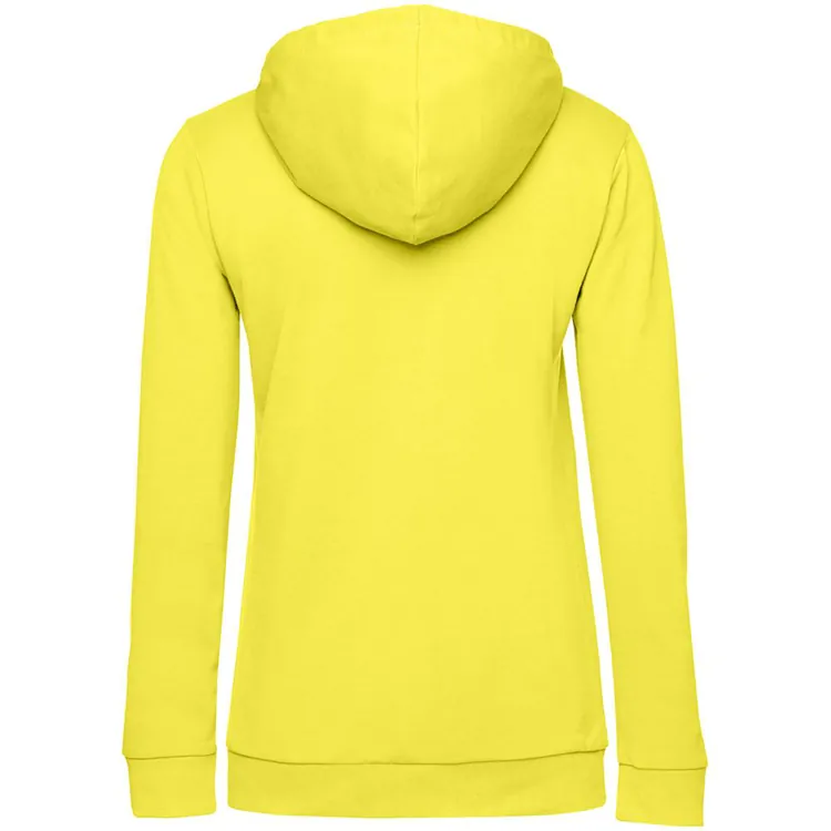 Толстовка с капюшоном женская Hoodie, желтая арт.WW04W201