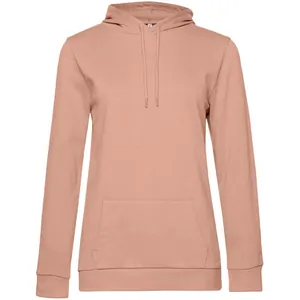 Толстовка с капюшоном женская Hoodie, бежевая (nude) арт.WW04W307
