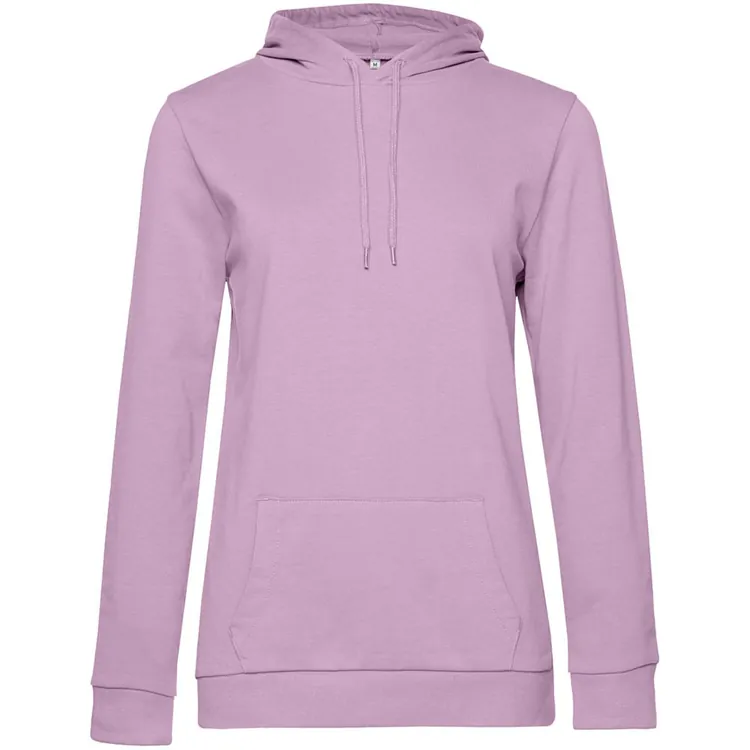 Толстовка с капюшоном женская Hoodie, сиреневая арт.WW04W331
