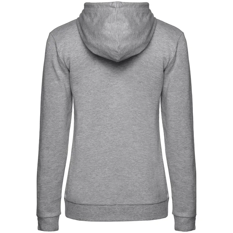 Толстовка с капюшоном женская Hoodie, серый меланж арт.WW04W610