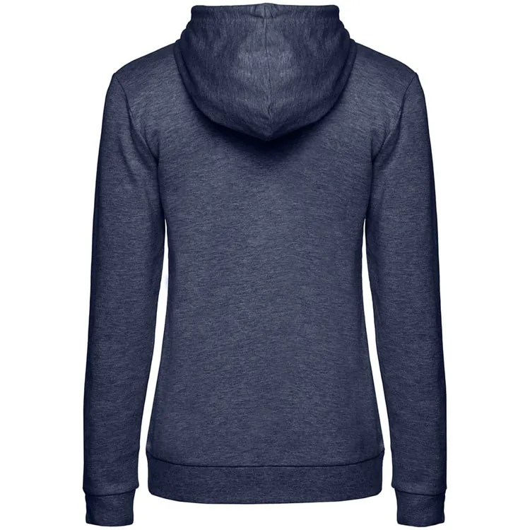 Толстовка с капюшоном женская Hoodie, синий меланж арт.WW04W611
