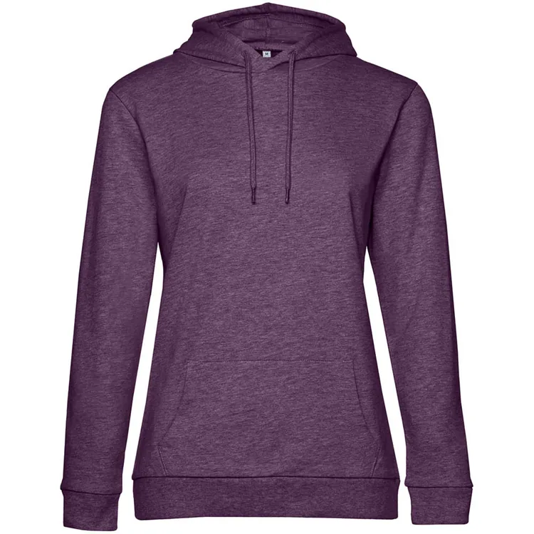 Толстовка с капюшоном женская Hoodie, фиолетовый меланж арт.WW04W616