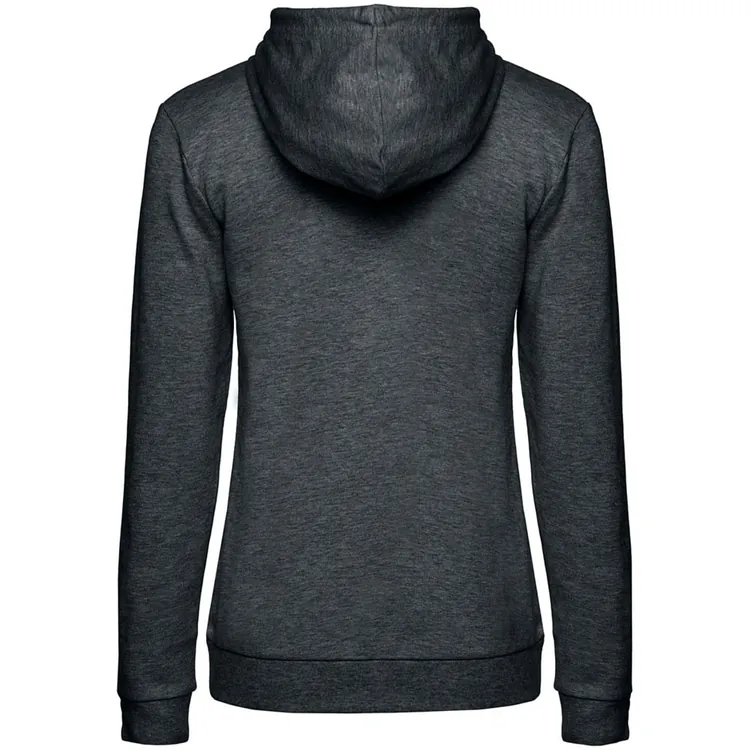 Толстовка с капюшоном женская Hoodie, серый меланж (антрацит) арт.WW04W625