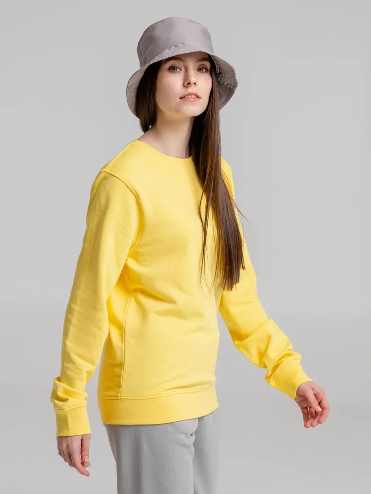 Свитшот унисекс BNC Inspire (Organic), желтый арт.WU31B205