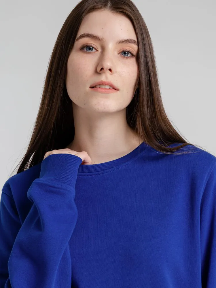 Свитшот унисекс BNC Inspire (Organic), ярко-синий арт.WU31B453