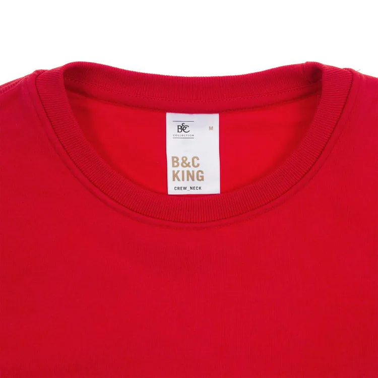 Свитшот унисекс King, красный арт.WU01K004