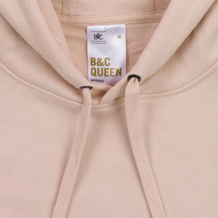 Толстовка с капюшоном женская Queen, хаки арт.WW02Q555
