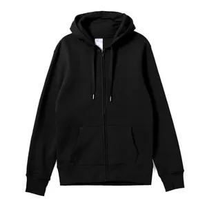 Толстовка на молнии с капюшоном унисекс King, черная арт.WU03K005